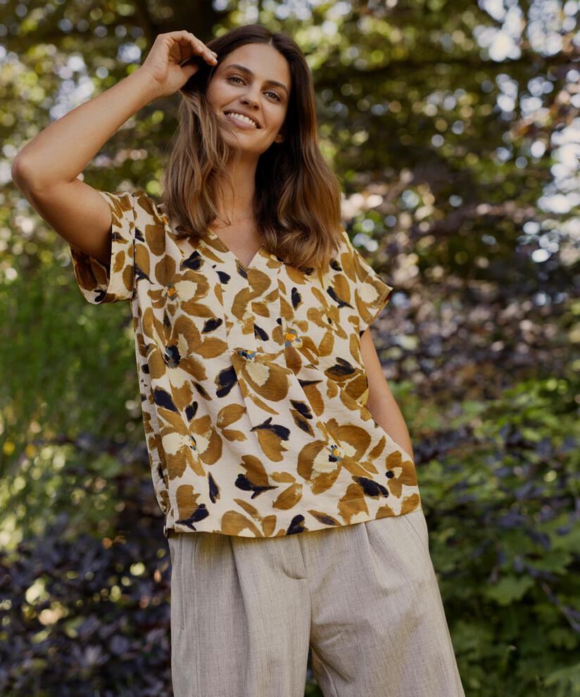 Braidy Top, Dull Gold