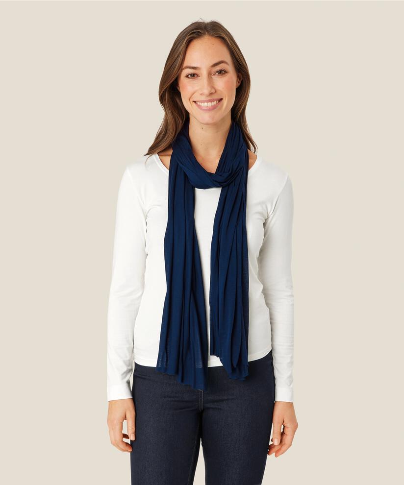 Amega JERSEY Tørklæde, Navy