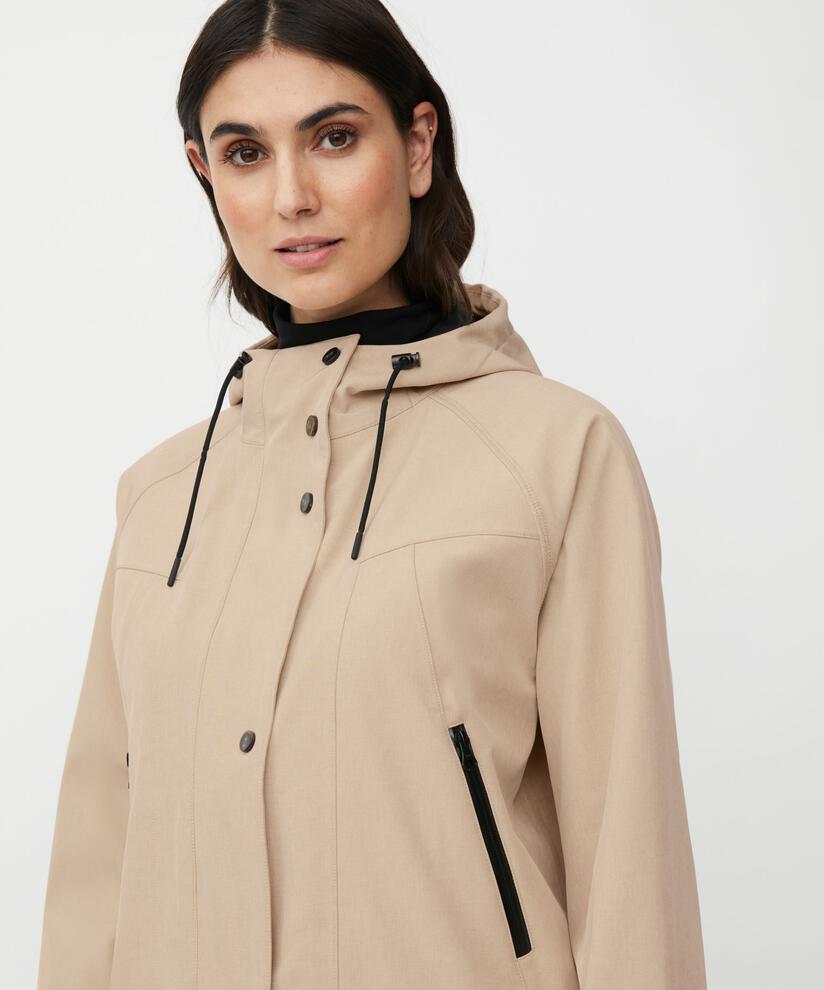 Trysta Softshell Jakke, Safari
