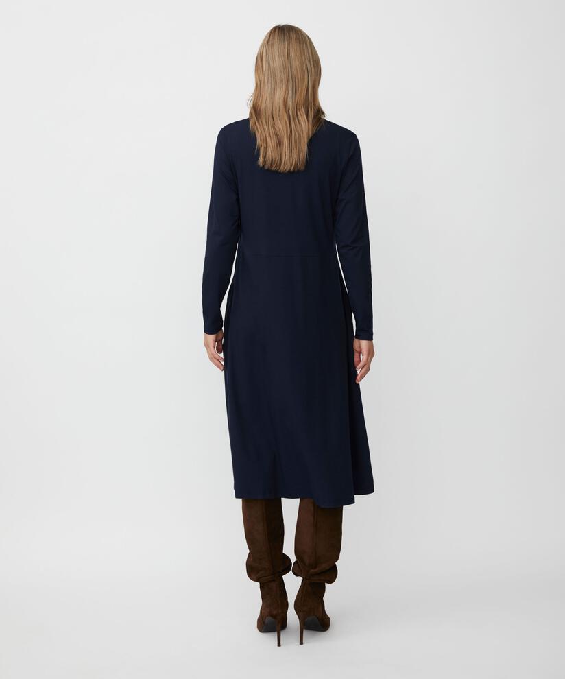 Natsuko JERSEY Kjole, Navy