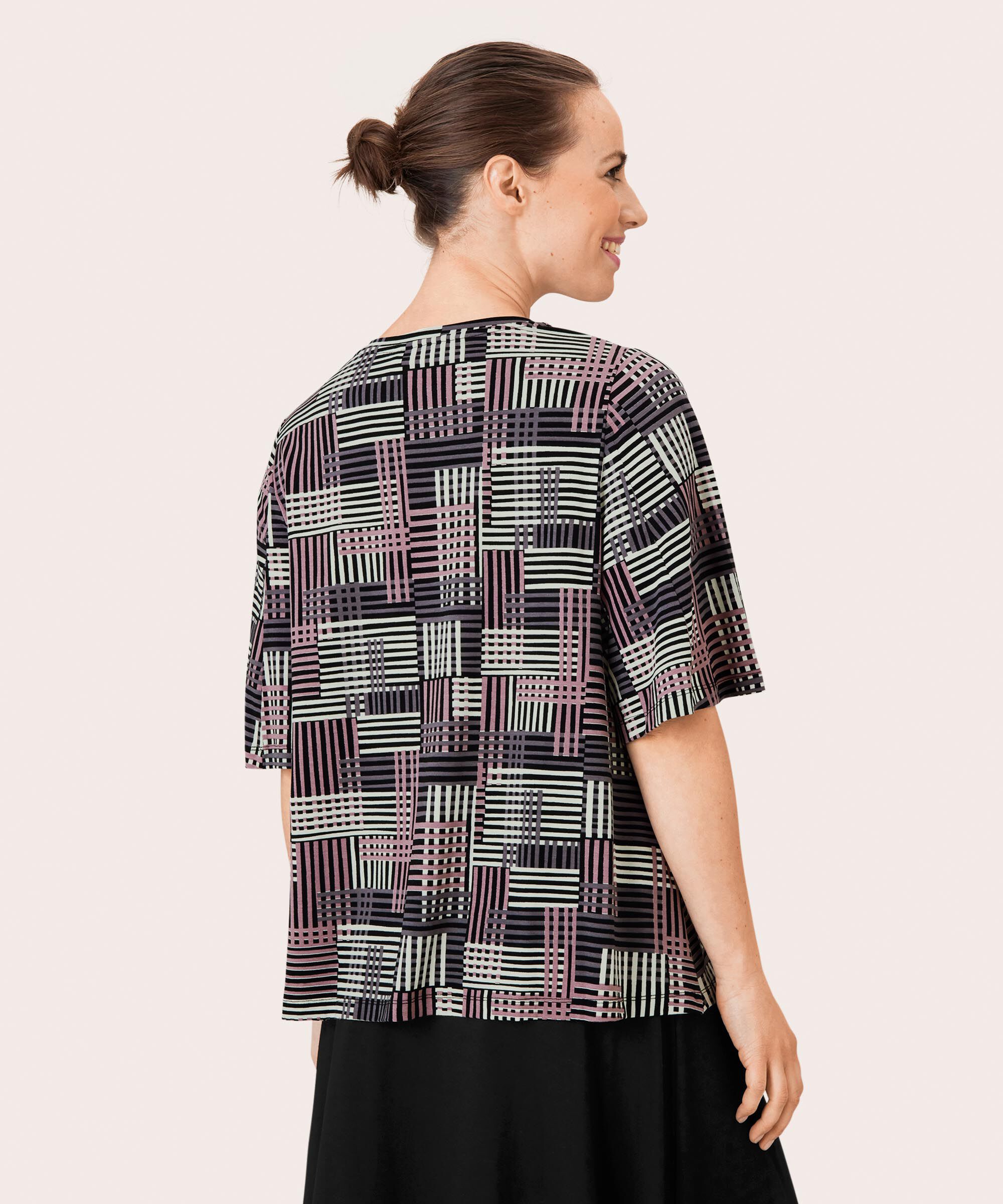 Bessana JERSEY Top, Dusky Orchid