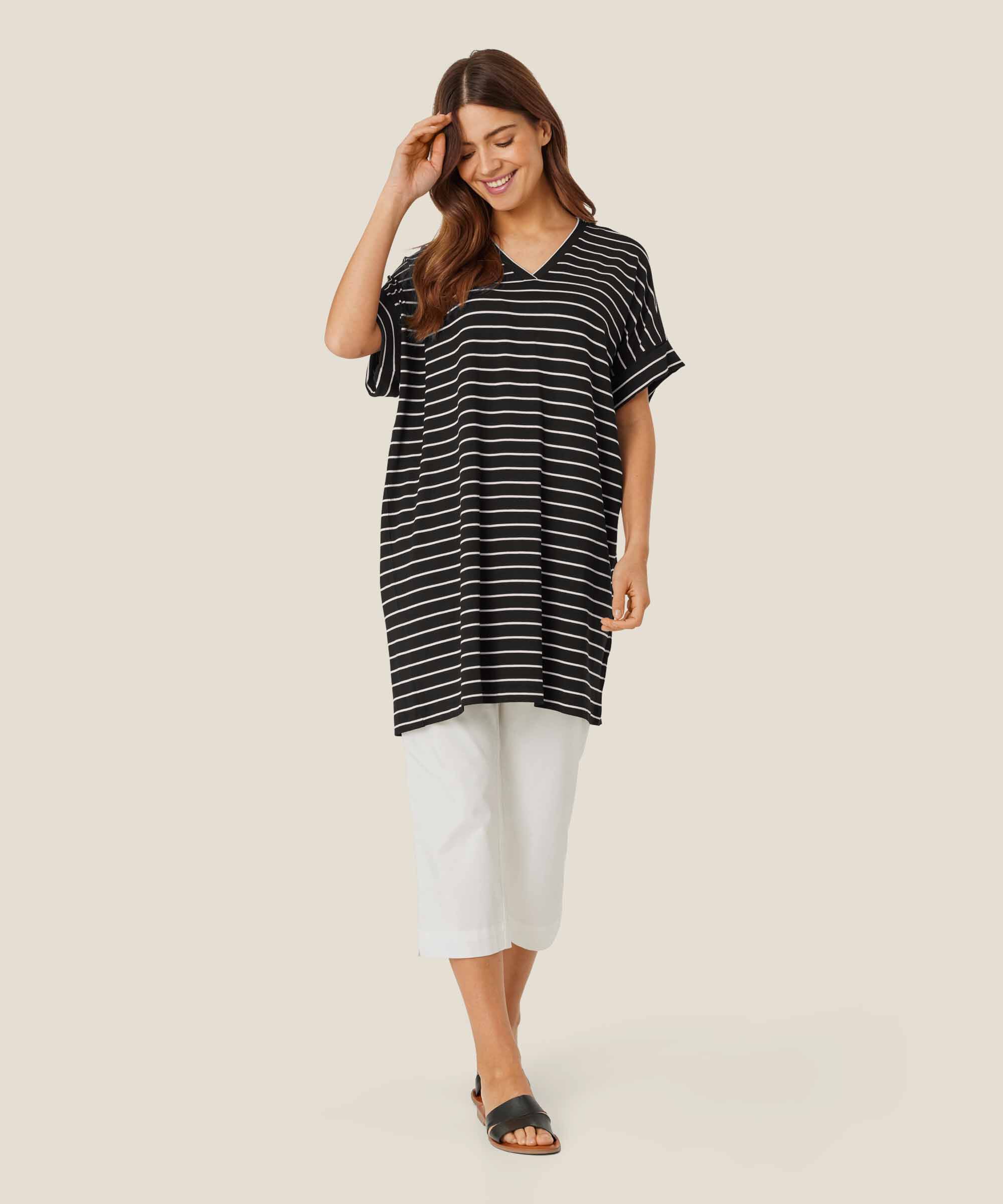 Guada JERSEY Tunika, Black