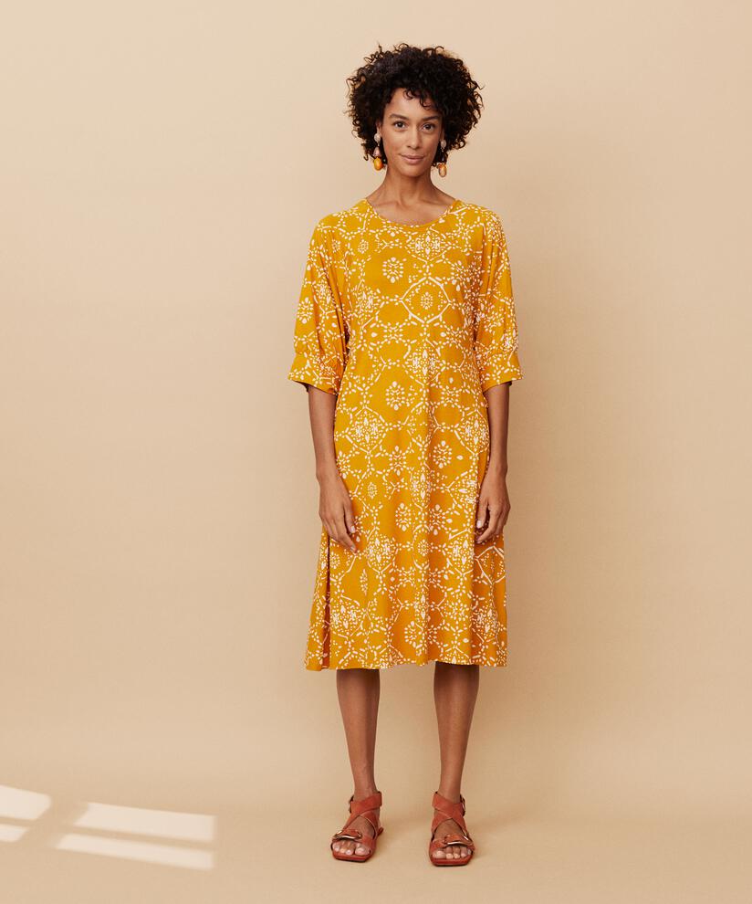 Nixtina JERSEY Kjole, Inca Gold