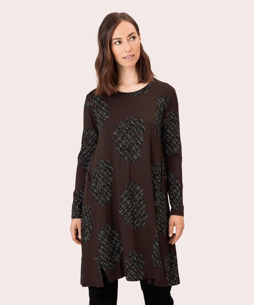 Guella JERSEY Tunika, Coffee Bean