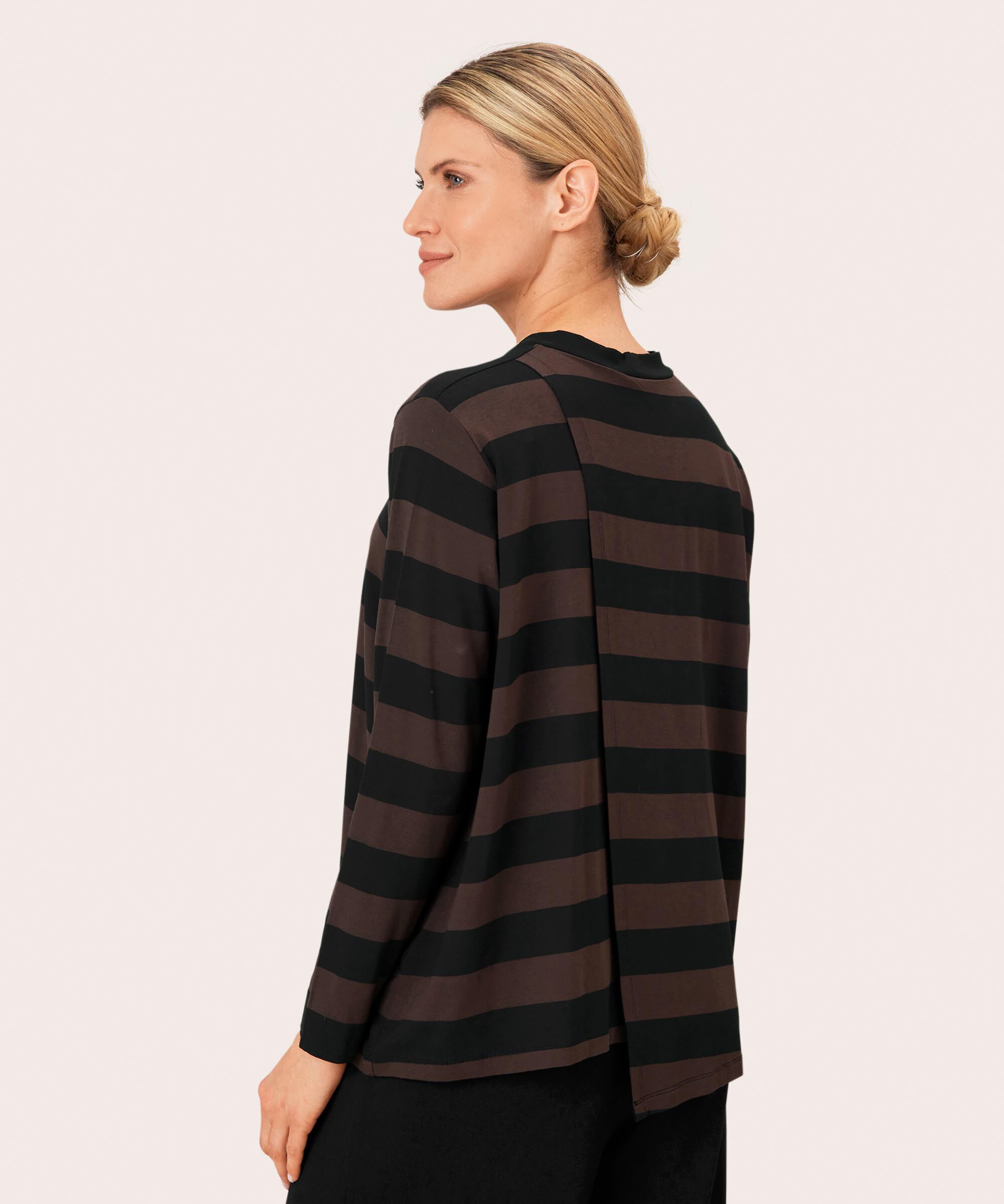 Bonala JERSEY Top, Coffee Bean