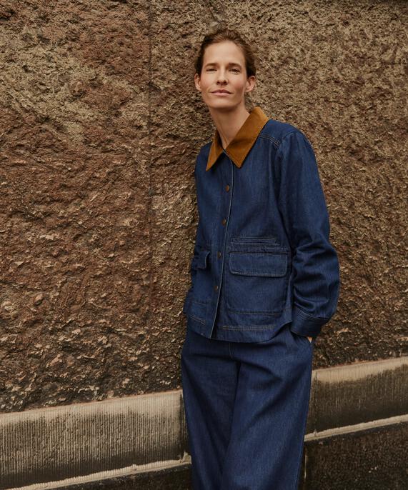 Julemi Denim Jakke, Dark Denim