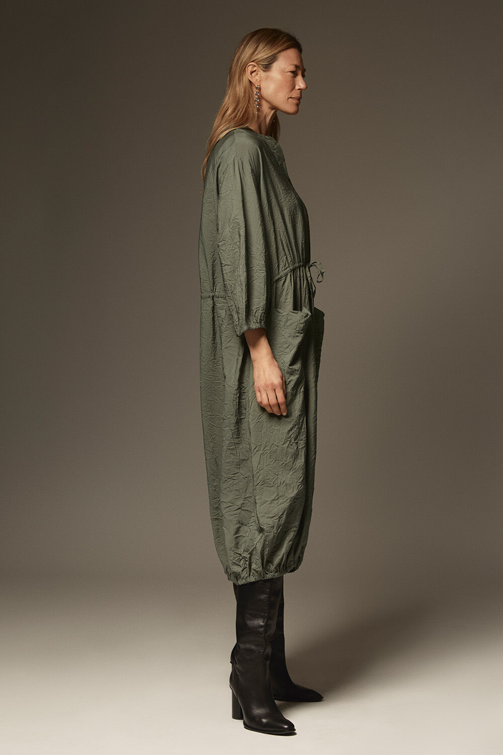 Nymosa Kjole - Duck Green, Rumani &Oslash;reringe - Gold