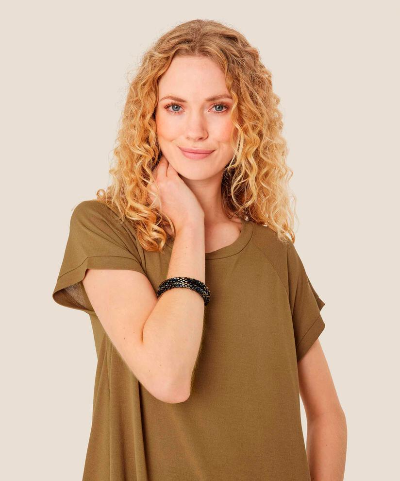 Galina JERSEY Tunika, Dull Gold