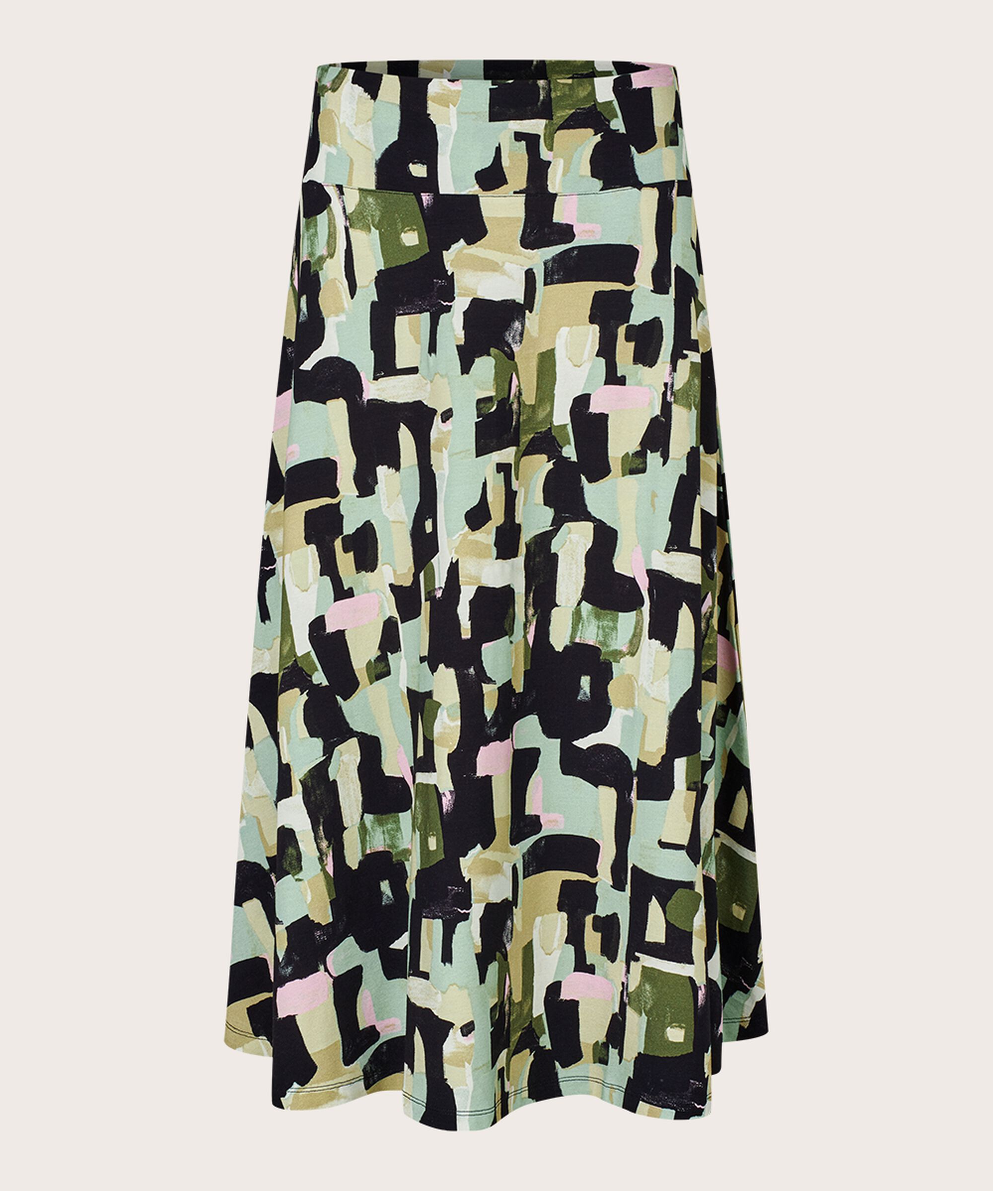 Sabrina JERSEY Nederdel, Frosty Green