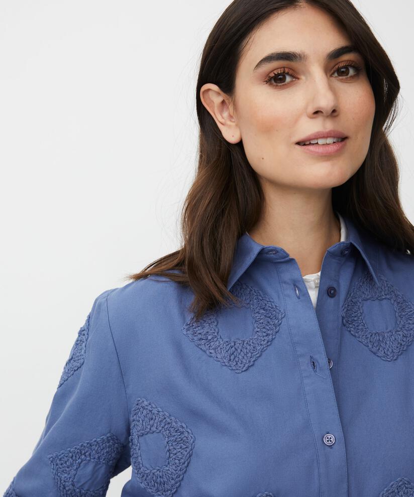 Inanne Skjorte, Bijou Blue