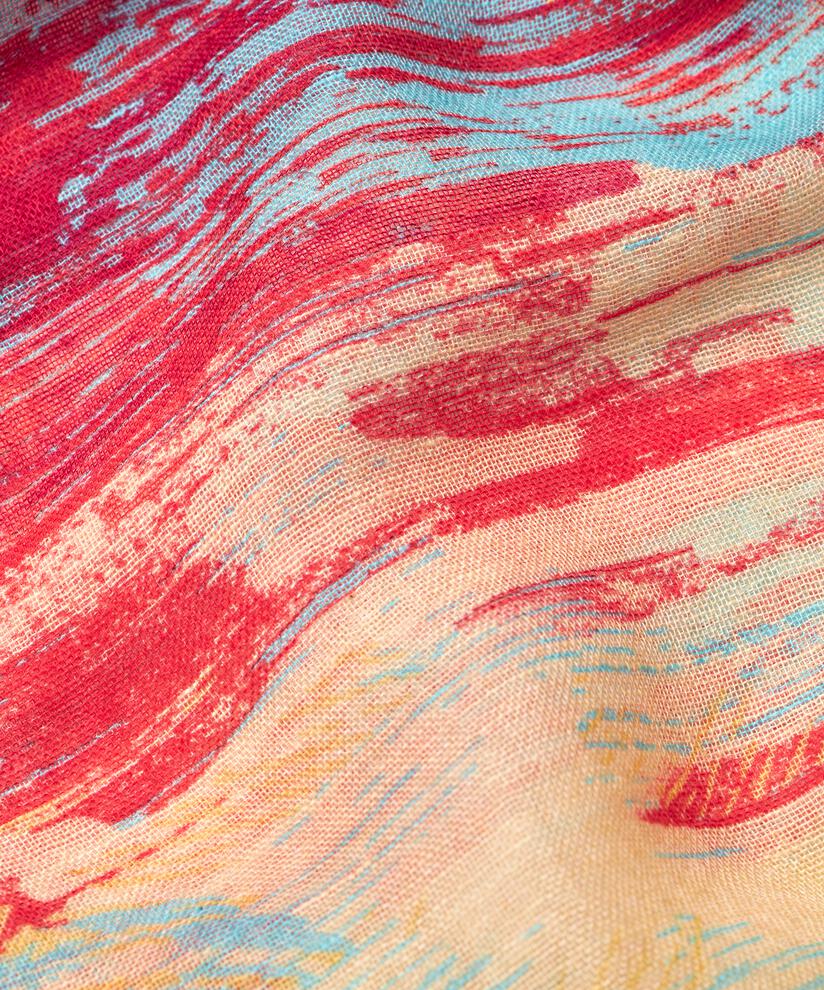 Abello Tørklæde, Persian Red