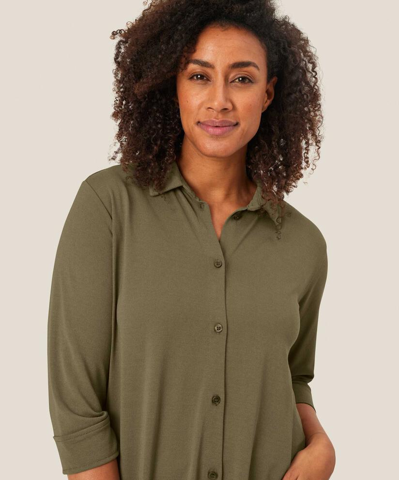 Ieina JERSEY Skjorte, D. Lichen Green