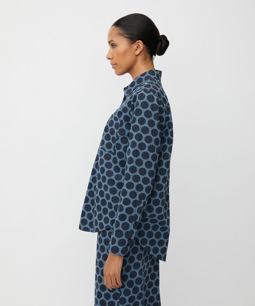 Indiba Skjorte, Navy Blazer