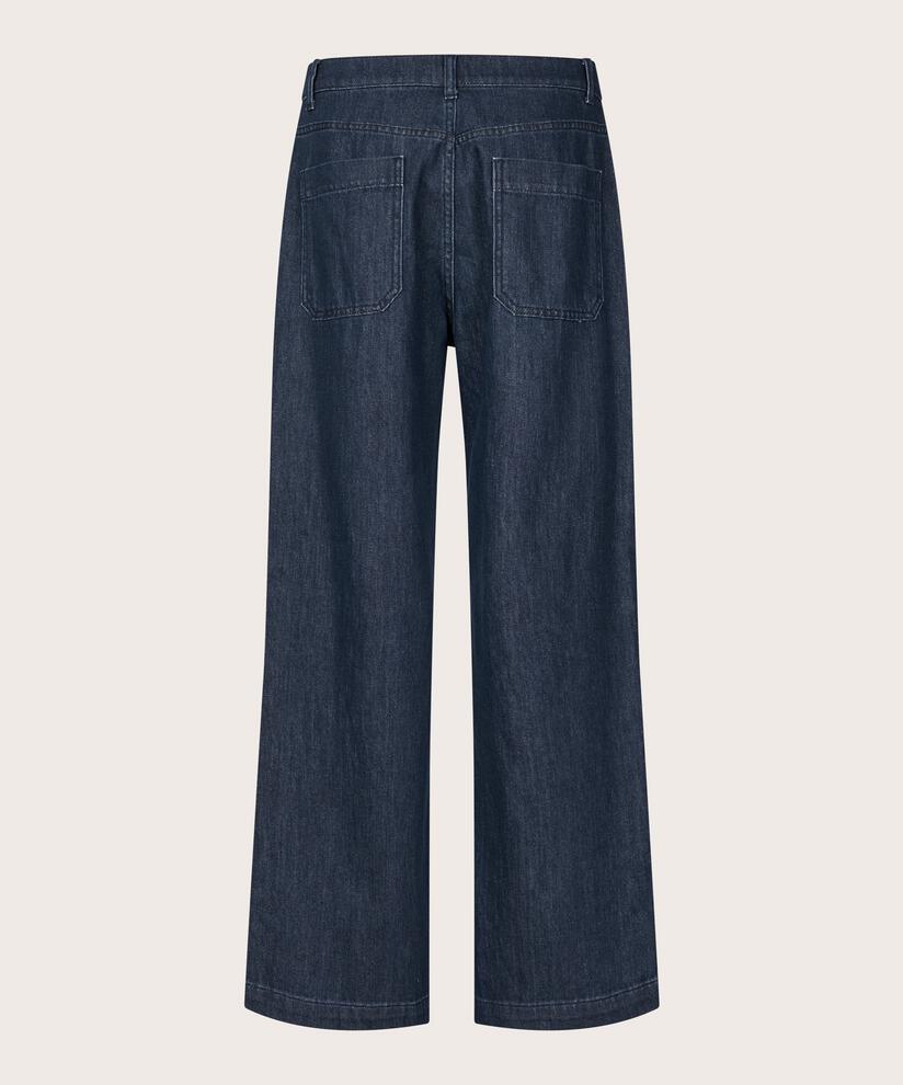 Partenope Denim Bukser, Dark Denim