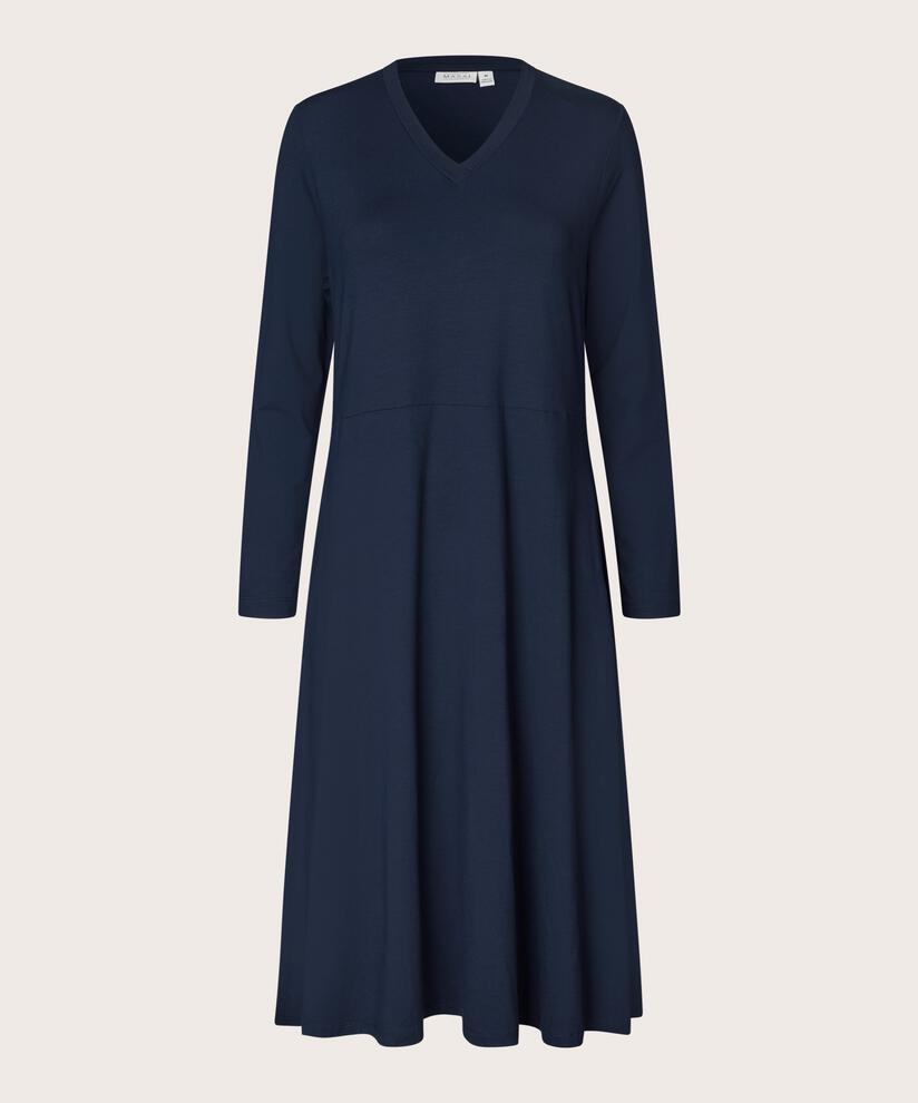 Natsuko JERSEY Kjole, Navy