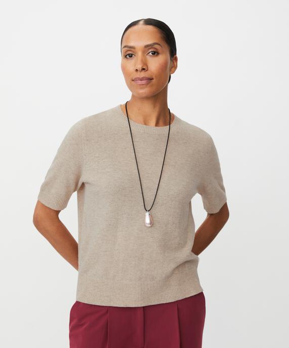 Fallan Top, Beige melange