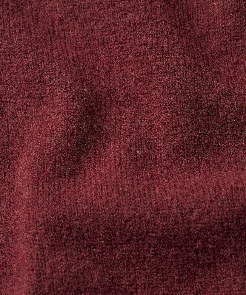 Floraia Uld Top, Tawny Port