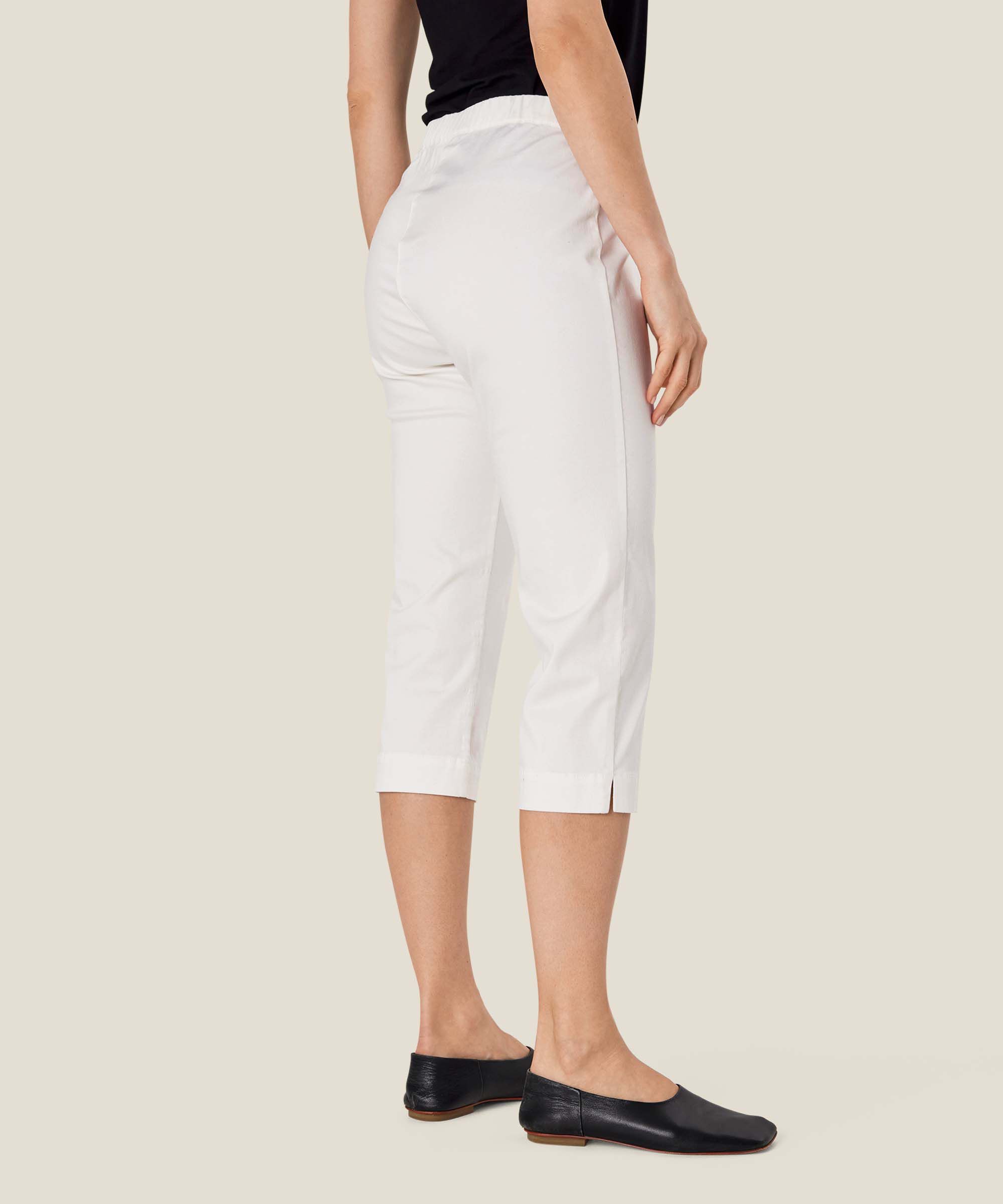 Peach Bukser, White