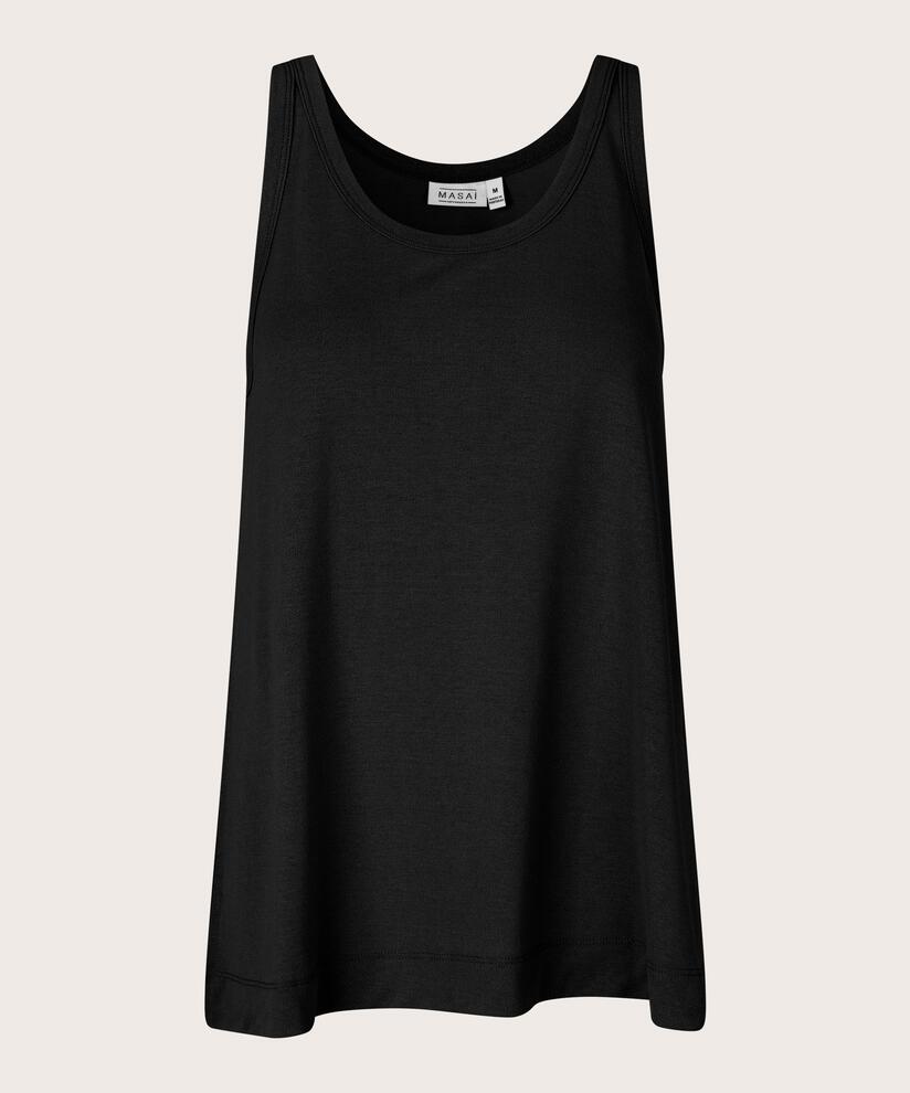 Erita JERSEY Top, Black