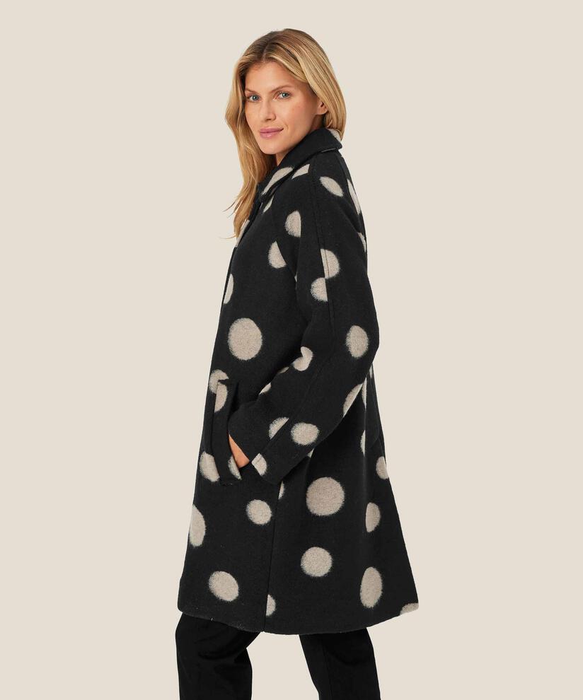 Tunila Uldfrakke, Black