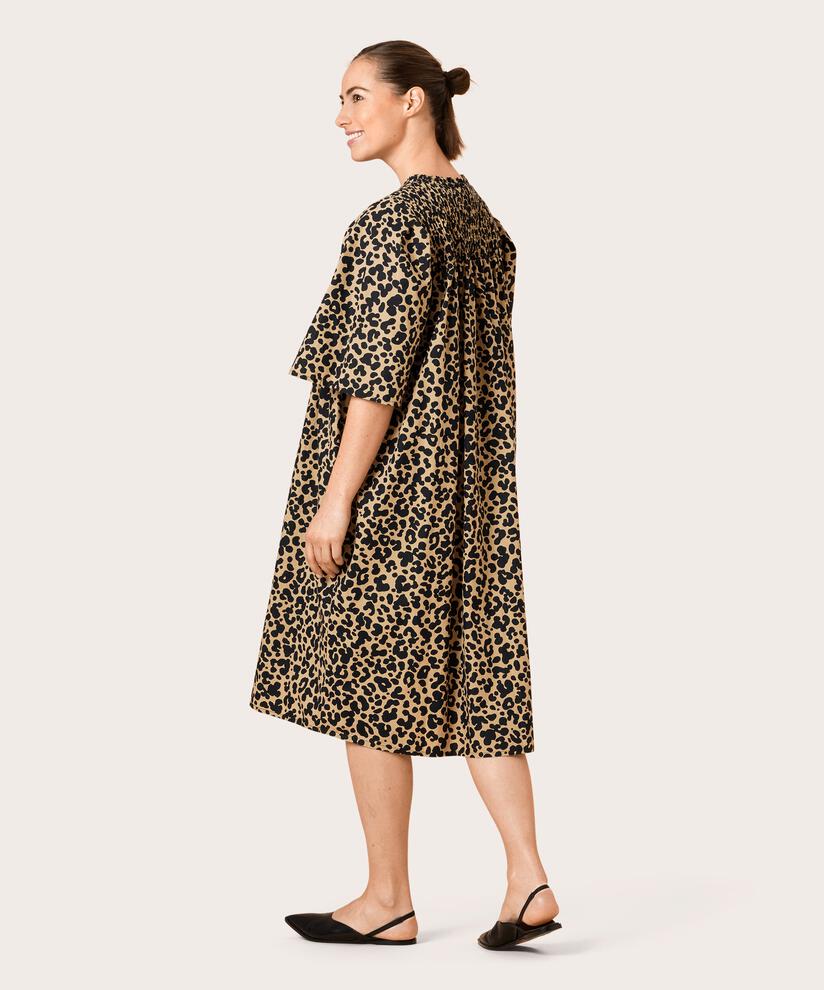 NIRASSA KJOLE, Pale Khaki