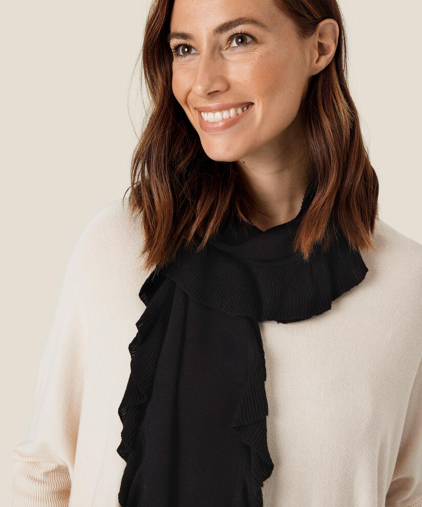 Aneli tørklæde, Black