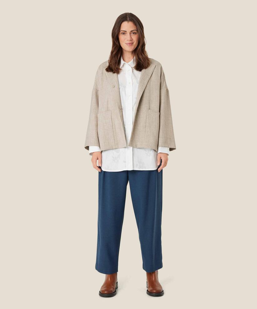 Journee Jakke, Beige melange