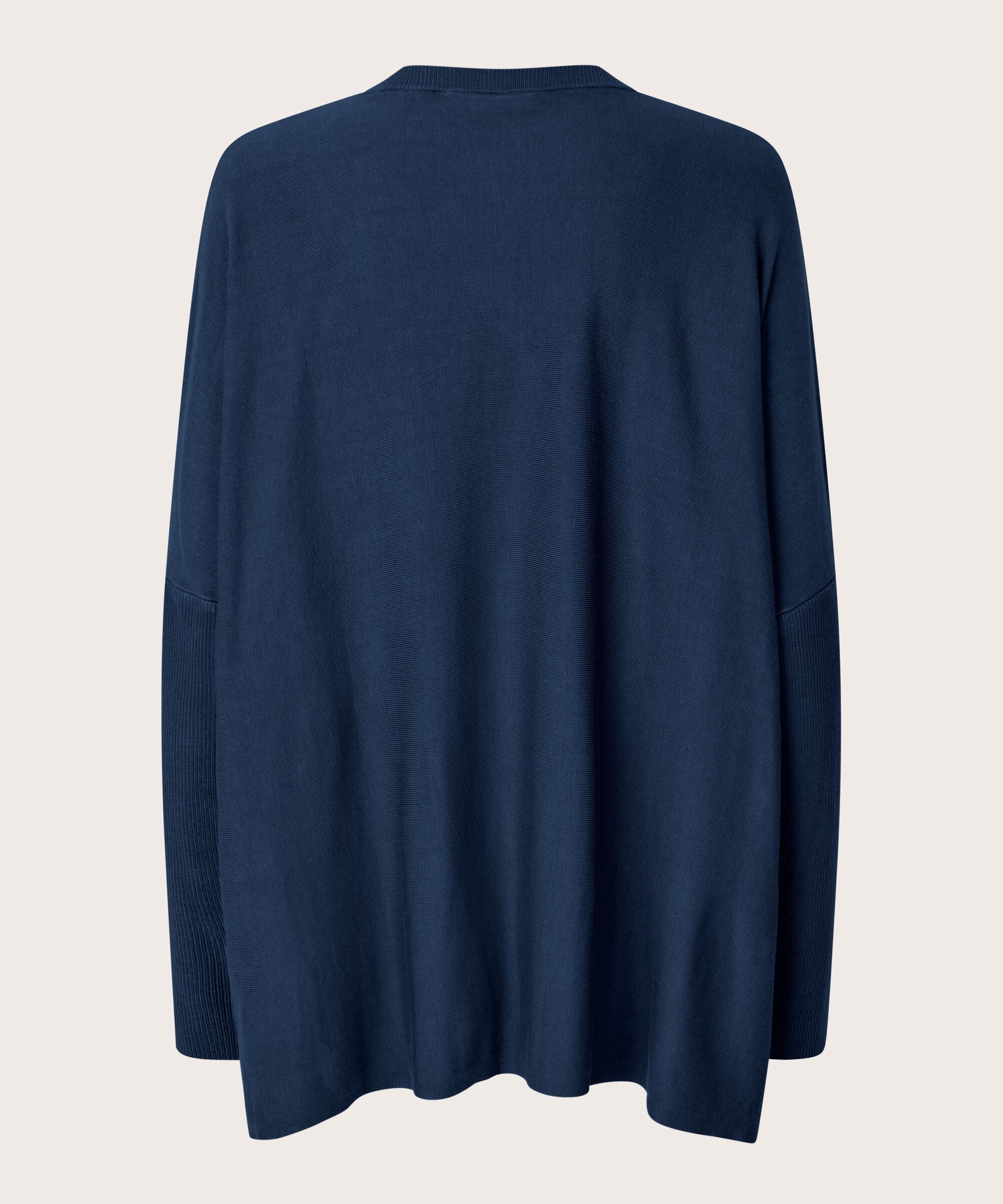 Fronia Top, Navy Blazer