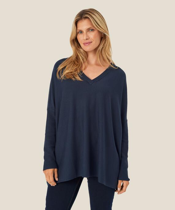 Fronia Top, Mood Indigo