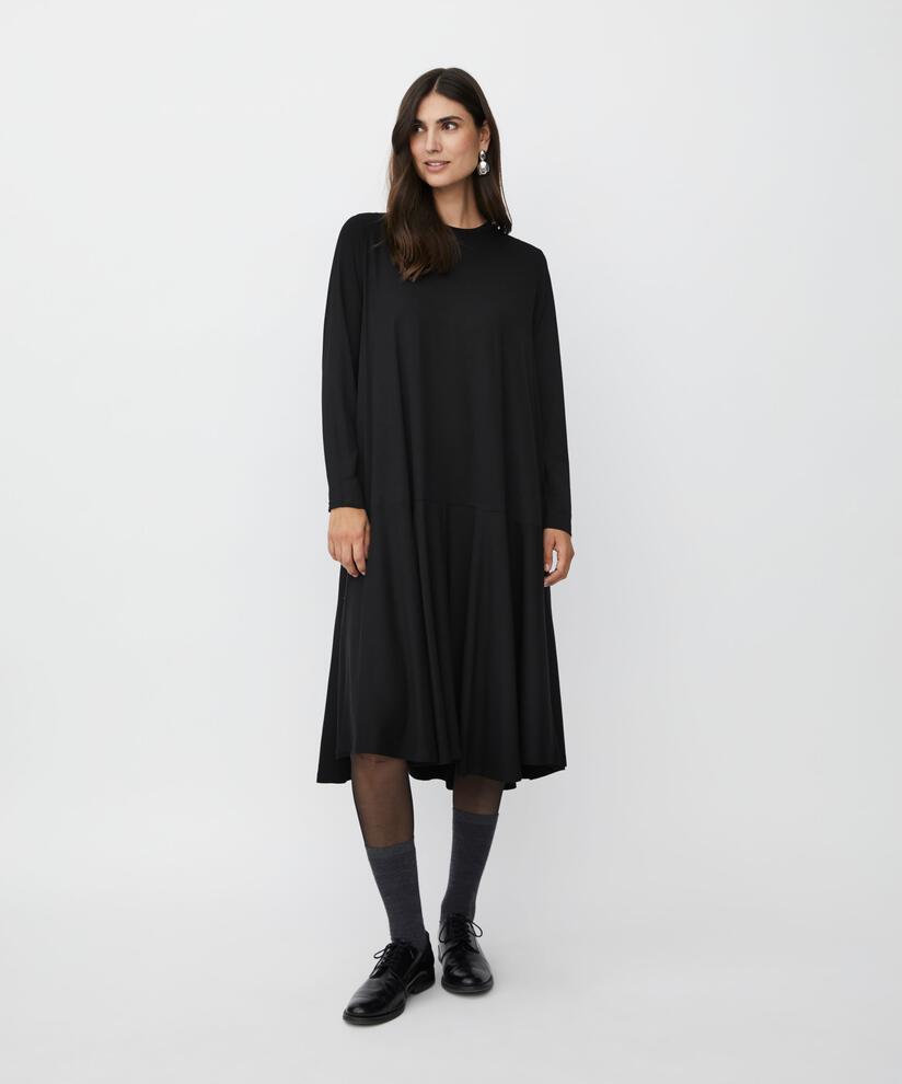 Nessalia JERSEY Kjole, Black