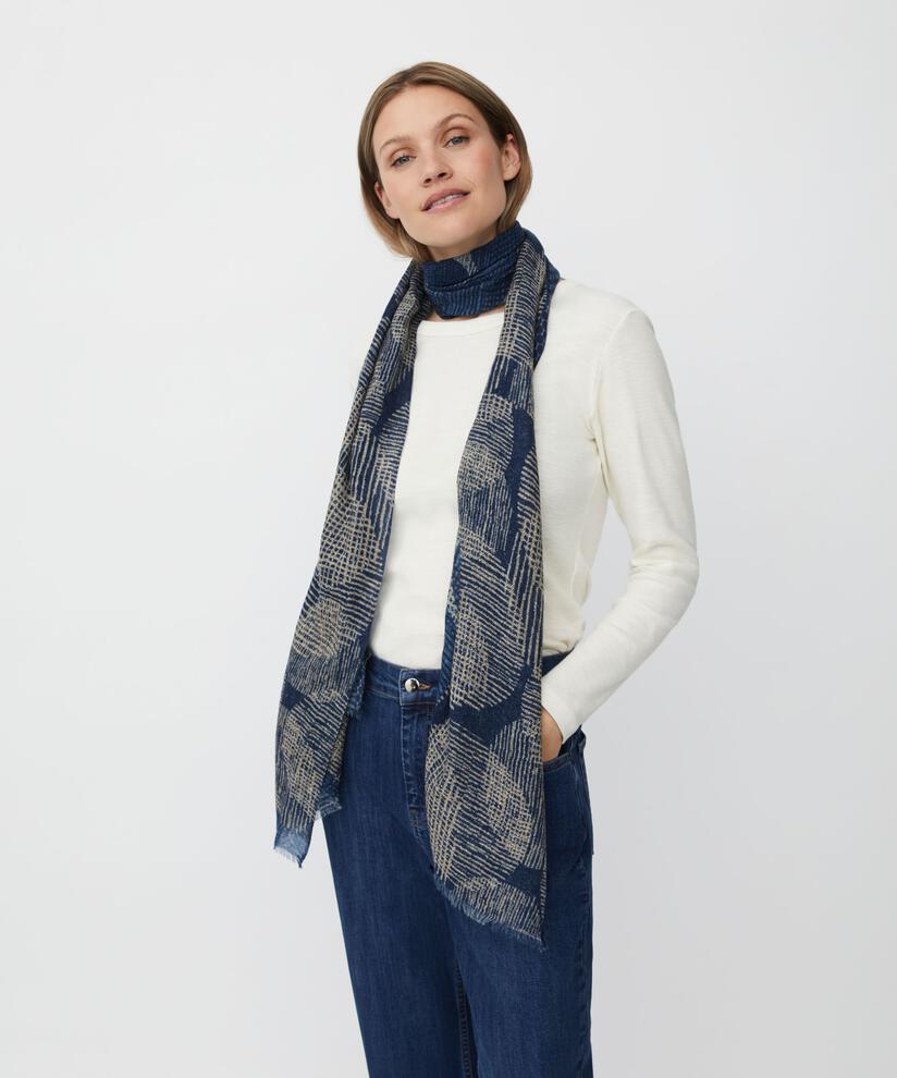 Arlonia Uldtørklæde, Proven Blue