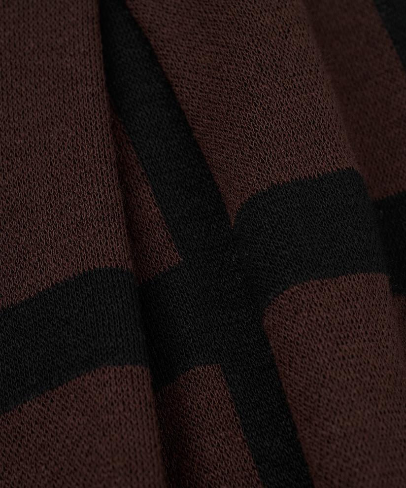 Nilana JERSEY Kjole, Coffee Bean, hi-res