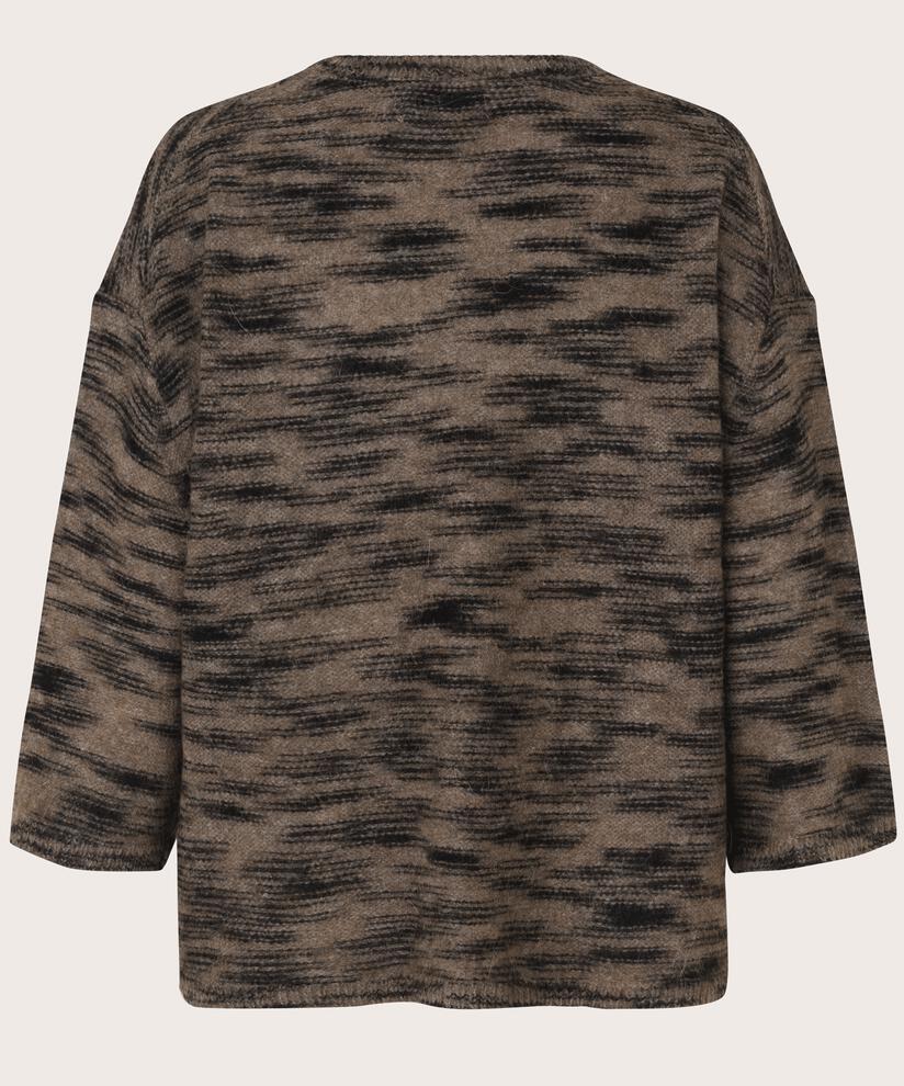 Florisa Top, Coffee Bean