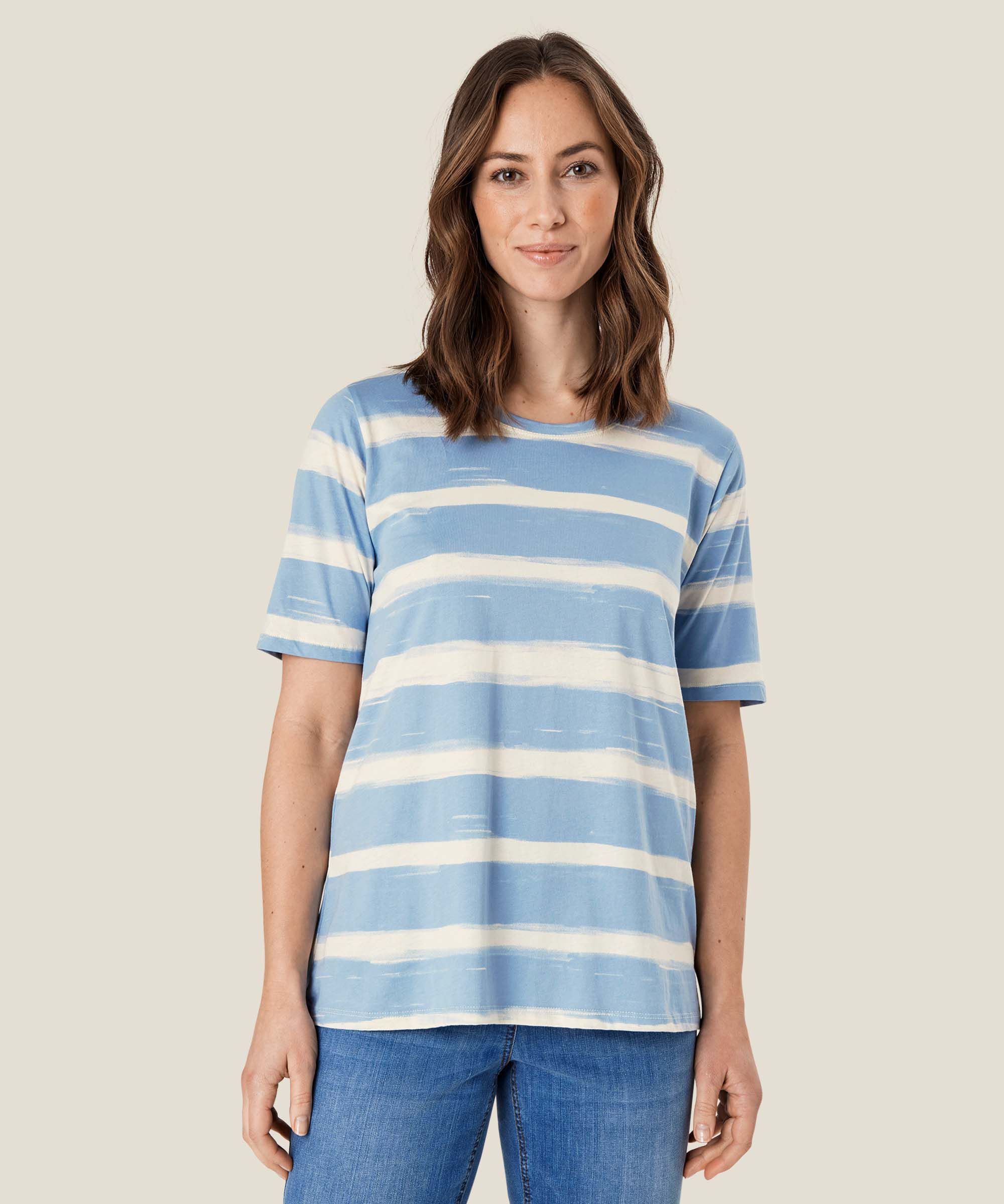 Butta JERSEY Top, Ashley Blue