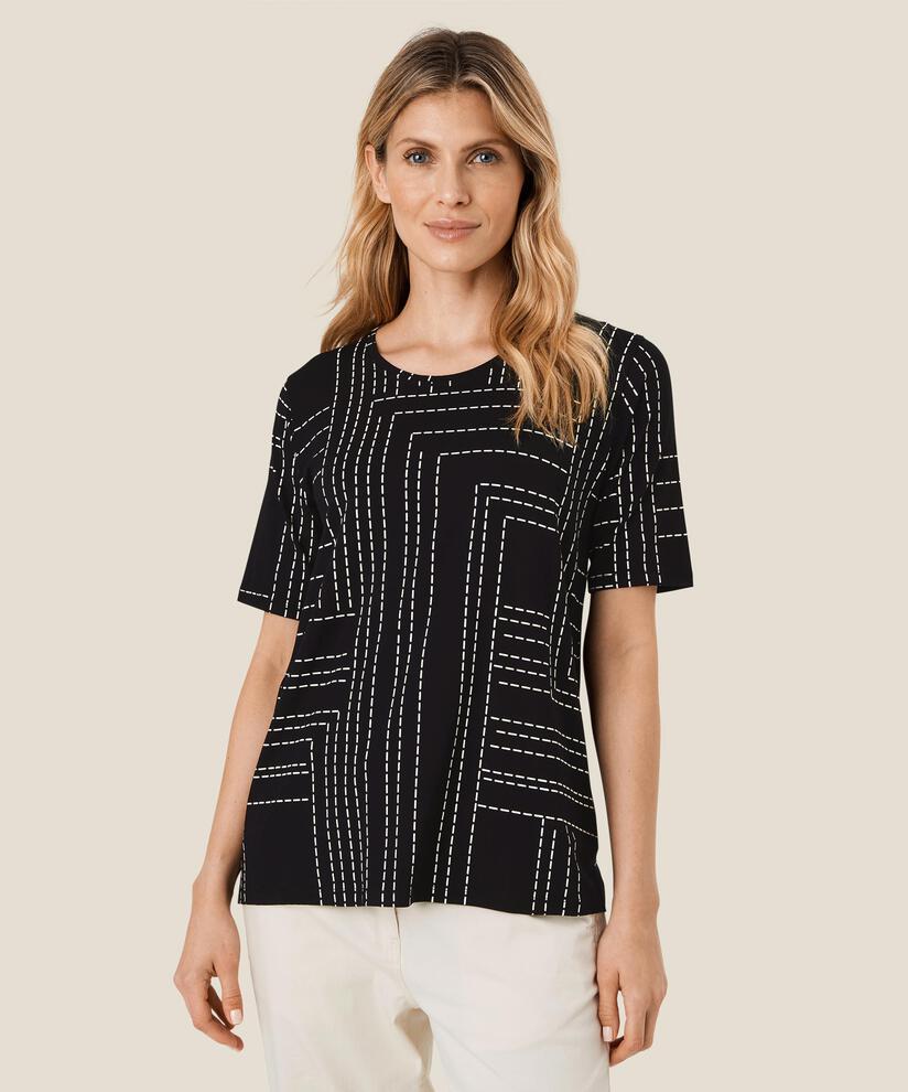 Butta JERSEY Top, Black