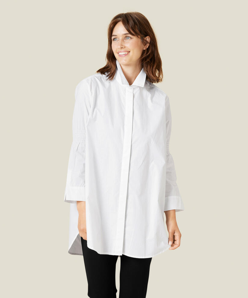 ISOBEL SKJORTE, White