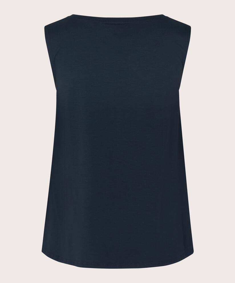 Elisa JERSEY Top, Navy