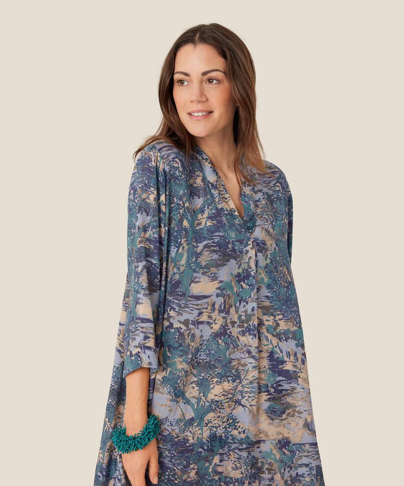 Nasiso Kjole, Teal