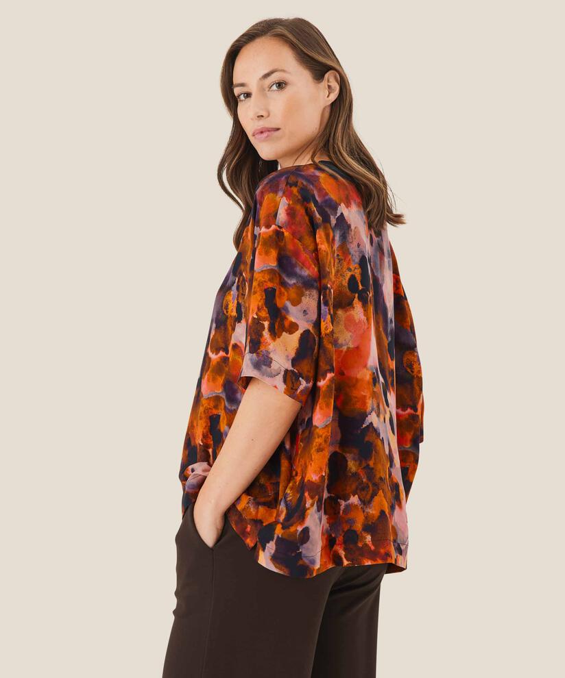 Degana Top, Spicy Orange