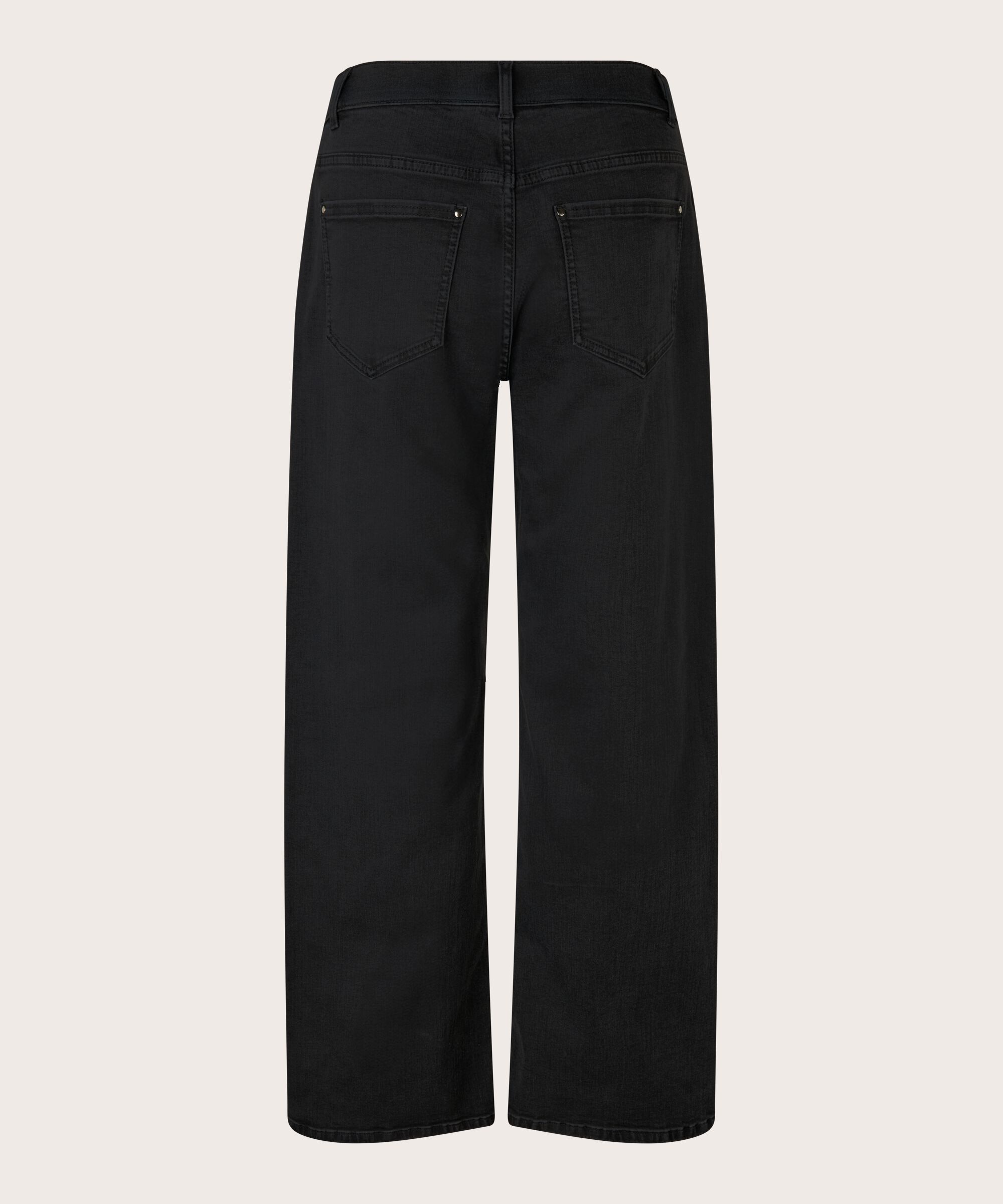 Philine Denim Bukser, Black