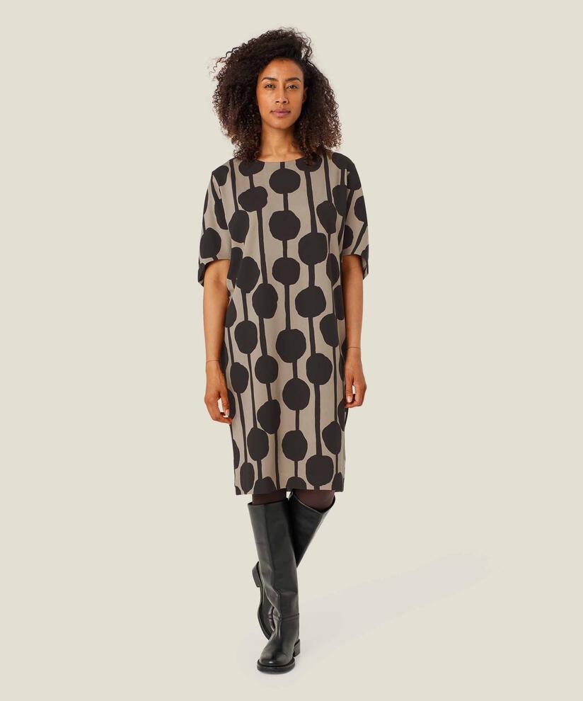 Nattie JERSEY Kjole, Roast Cashew