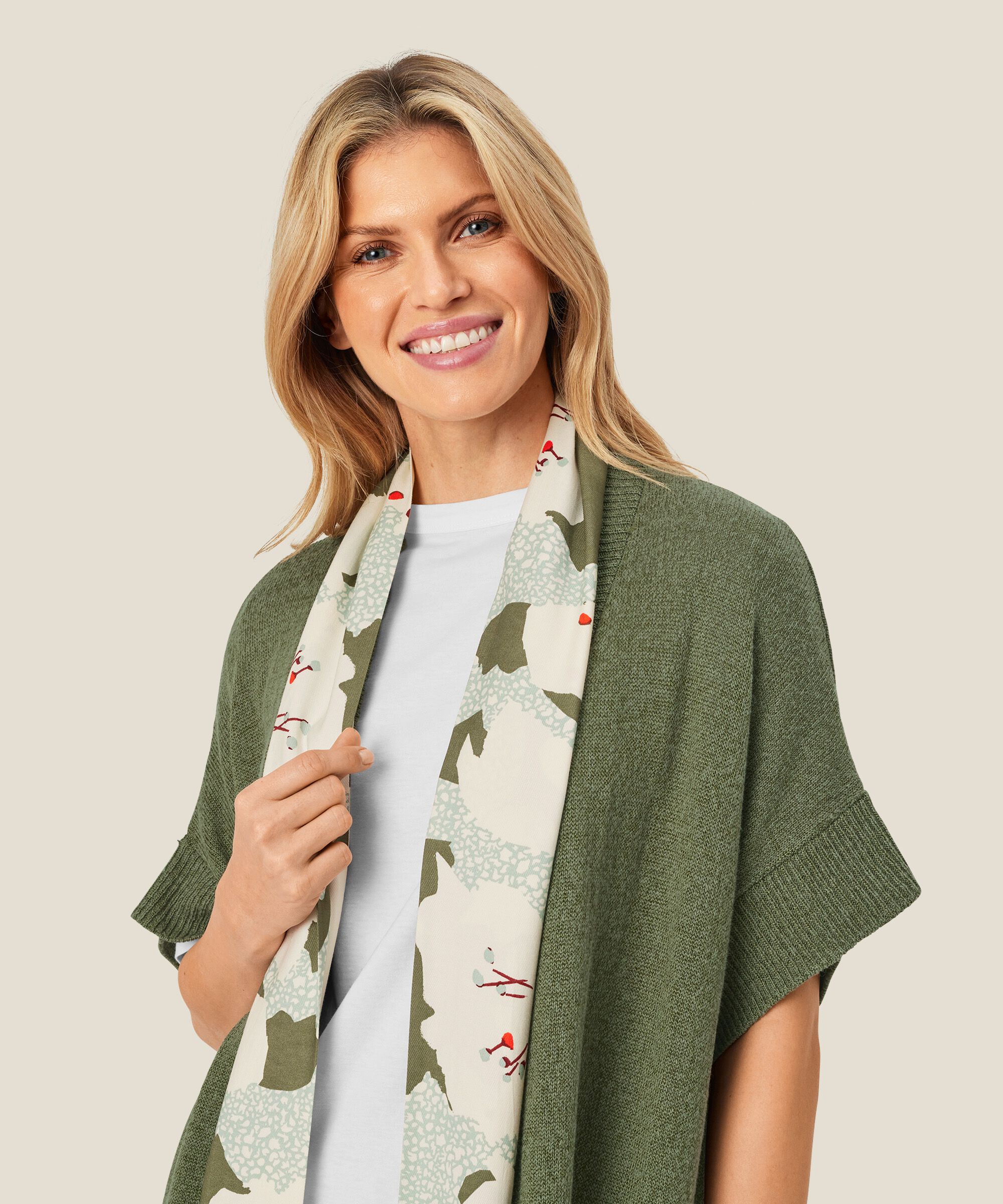 Alo Tørklæde, Frosty Green