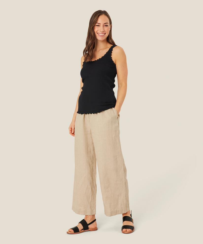Erina JERSEY Top, Black