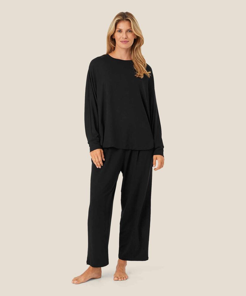 Penelope JERSEY Bukser, Black