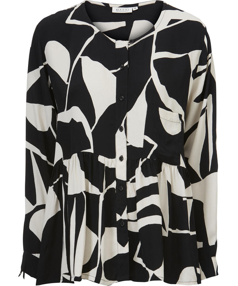 IMELDA SKJORTE, Black