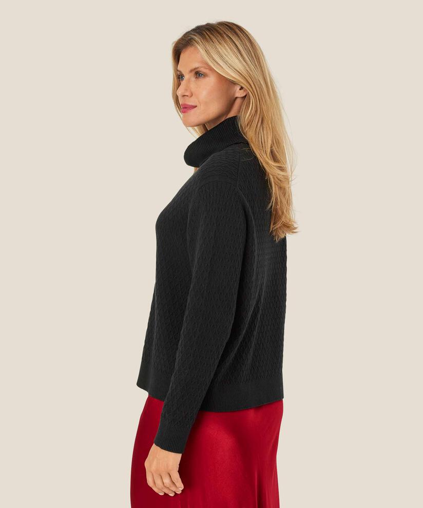 Florette Top, Black