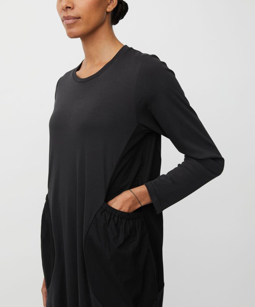 Nyphira JERSEY Kjole, Black
