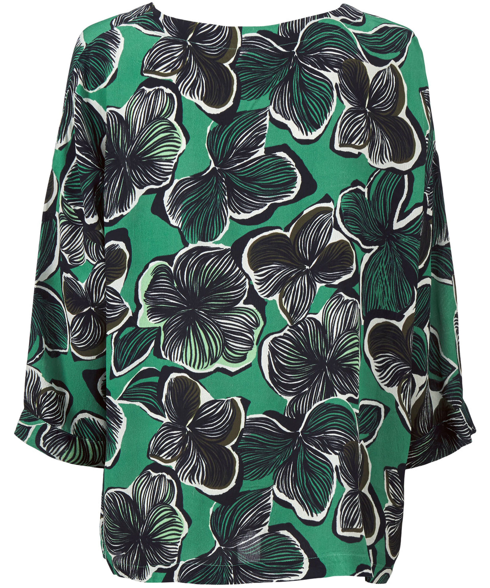 BECCA TOP, Bottle Green