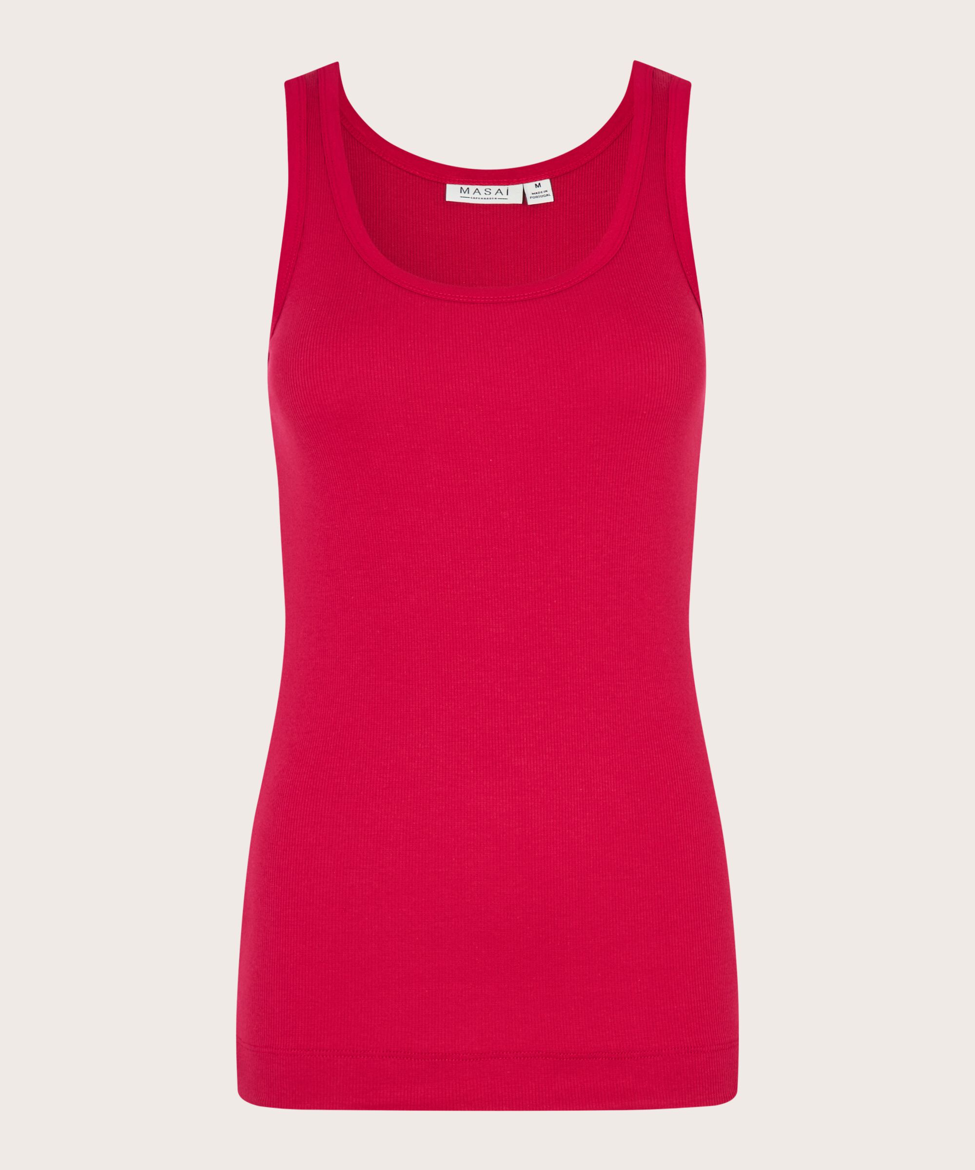 Effie JERSEY Top, Persian Red