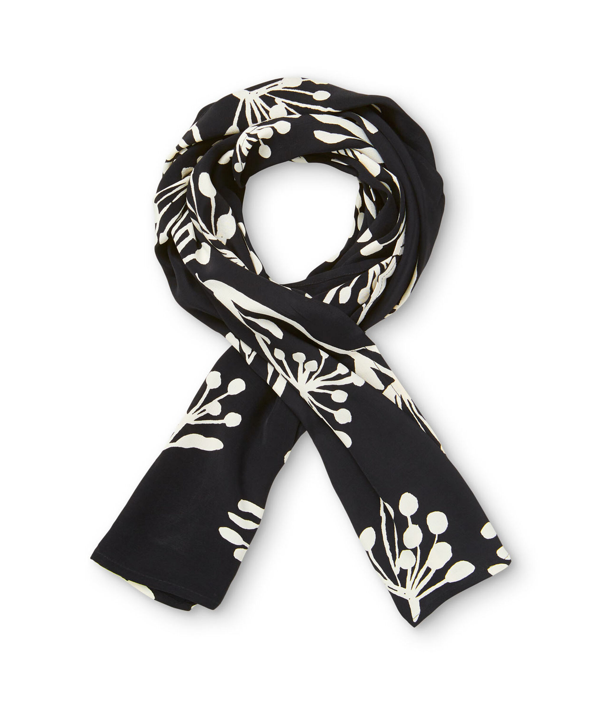 ALONG TØRKLÆDE, Black